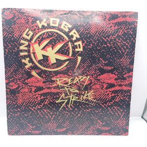 King Kobra Ready to Strike Vinyl Record With Sleeve 1985